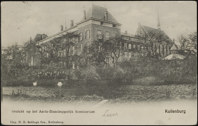 687 Het klein Seminarie vanaf de Oostersingel. Het klein Seminarie werd tussen 1857 en 1899 gebouwd en was een ...