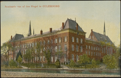697 Ingekleurd. Het klein Seminarie werd tussen 1857 en 1899 gebouwd en was een opleidingsinstituut voor priesters van ...