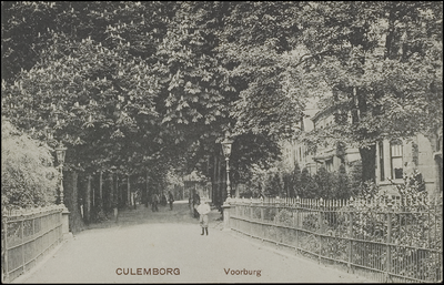 988 Het Voorburg gezien vanuit de Slotstraat.