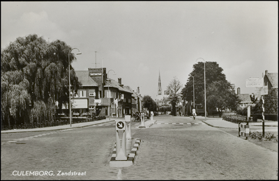 1053 Entree Zandstraat vanaf de Lanxmeersestraat met rechts de Weidsteeg.