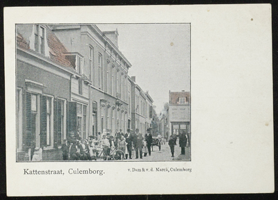 1564 Kattenstraat richting de Vier Hoeken.