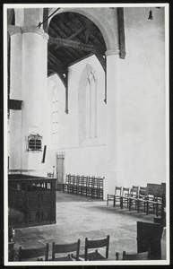 1617 Interieur van de Grote of st Barbarakerk.