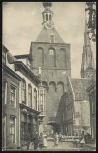 1677 De Binnenpoort of Lanxmeerpoort uit 1318 is de enig overgebleven stadspoort. Toen de aangrenzende nederzetting ...
