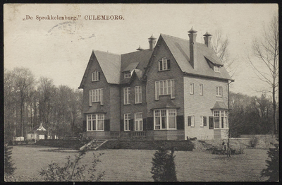 1795 Villa Sprokkelenburg uit 1910. In gebruik geweest als schoolgebouw. Nu weer particulier bewoond.