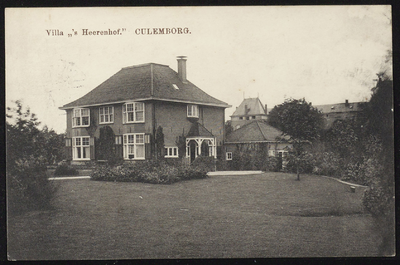 1804 's Heerenhof aan de Elisabethdreef. Villa uit 1910 in gebruik geweest als kantoor voor de tricotfabriek van ...