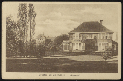 1806 's Heerenhof aan de Elisabethdreef. Villa uit 1910 in gebruik geweest als kantoor voor de tricotfabriek van ...