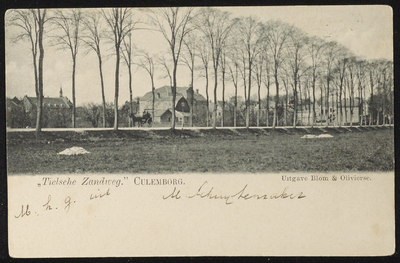 1814 Foto genomem vanuit de Volencampen richting de Binnenstad. De naam Tielsche Zandweg is in 1928 veranderd in ...