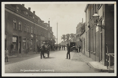 1972 Prijssestraat vanaf de hoek Zandstraat , Varkensmarkt.