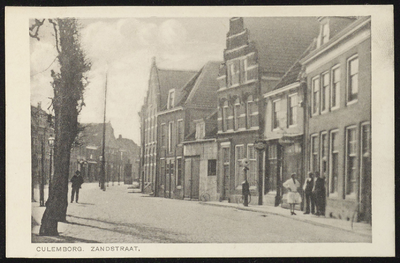 1994 Zandstraat vanaf de Varkensmarkt.