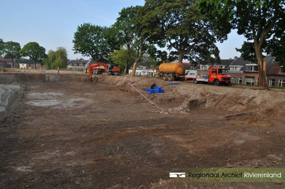 15 Opgravingen op het terrein waar later het nieuwbouwproject 'Hof van Walburg' zal worden gerealiseerd