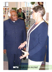 153 Anglicaanse aartsbisschop Tutu bezoekt Culemborg. Tutu is in Nederland voor een conferentie over ...