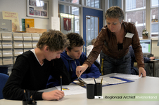 Leerlingen van het RSG Lingecollege (locatie Heiligestraat) volgen diversen workshops bij het RAR in het kader van het ...