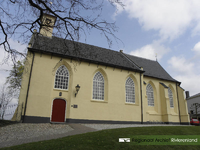 De Catharinakerk in Asch. Foto gebruikt voor het lespakket Water/Land. Hierin wordt aandacht besteed aan de manier ...