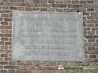 De Catharinakerk in Asch. Foto gebruikt voor het lespakket Water/Land. Hierin wordt aandacht besteed aan de manier ...