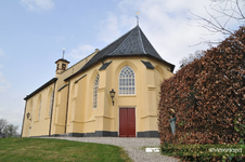 454 De Catharinakerk in Asch. Foto gebruikt voor het lespakket Water/Land. Hierin wordt aandacht besteed aan de manier ...