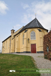 De Catharinakerk in Asch. Foto gebruikt voor het lespakket Water/Land. Hierin wordt aandacht besteed aan de manier ...