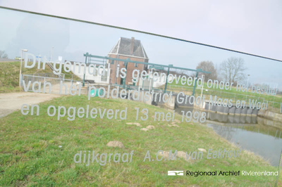 638 H.C. de Jongh gemaal in Aalst. Foto gebruikt voor het lespakket Water/Land. Hierin wordt aandacht besteed aan de ...