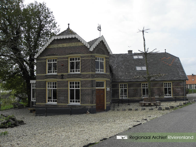714 Veerhuis Nieuwe Schans. Foto gebruikt voor het lespakket Water/Land. Hierin wordt aandacht besteed aan de manier ...