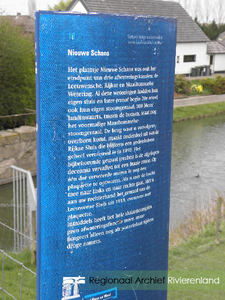 761 Rijcksche sluis in Alphen (a/d Maas). Foto gebruikt voor het lespakket Water/Land. Hierin wordt aandacht besteed ...