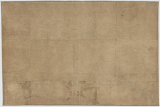 121 Een manuscriptkaart van de graafschappen Buren, Leerdam en Culemborg. Op de kaart is het landschap in detail ...