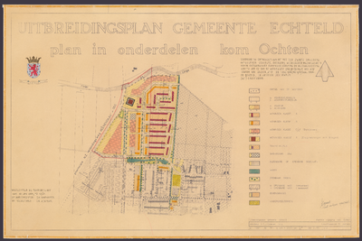 2447 Uitbreidingsplan gemeente Echteld : plan in onderdelen kom Ochten, plan 1087-blad 18 II, 1965