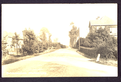 357 Van Dam van Isseltweg Hoek Stationsweg-Van Dam van Isseltweg-Laageinde met het huis van familie Van Wijk.