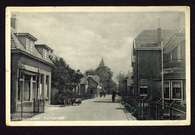 484 Kerkstraat Uiterst rechts het huis van familie J.Hamerling