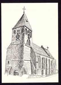 728 Hervormde kerk te Geldermalsen, , , [1980]