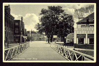 1777 Rond de Lingebrug. (Carabain, kantongerecht, loswal)