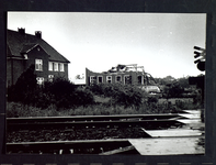 2664 Windhoos, de dato 25-06-1967 Links woning fam. Smits, rechts vernielde boerderij van D.G. v.d. Water