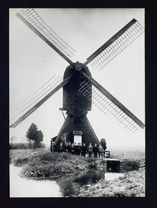 2815 Watermolen v.l.n.r.: Jan Kerkhof, S.A.Wildemans, A.W.Koenhen, J.de Jager, Jr.C.van der Nette van Sticht, D.van de ...