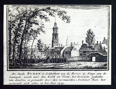 2879 Buren - Stad Buren in 1719