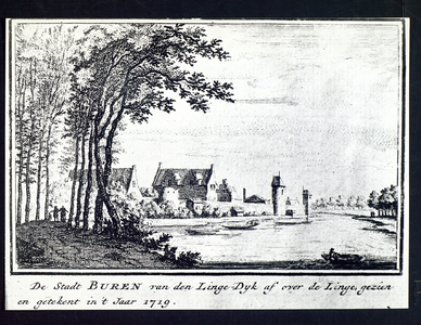 2880 Buren - Stad Buren in 1719