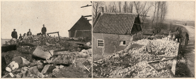 19 Brand van drie dijkwoningen van L. de Goey, Joh. Van Mil en G. Dekkers