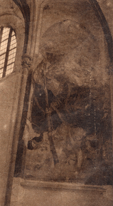 376 Sint Maartenskerk, muurschildering H. Christoffel
