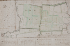 1117-1 Kaart van een gedeelte van de Haaftensche en Hellouwsche Ban, Schaardijk en binnenlanden