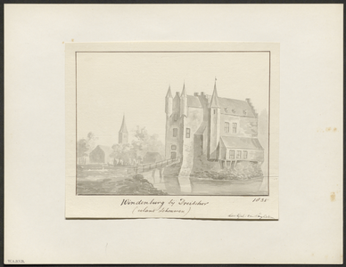 13 Windenburg bij Dreischor (eiland Schouwen), 1835