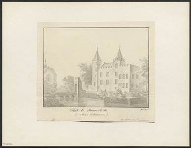 16 Slot te Haamstede (eiland Schouwen), 1835