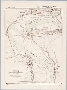 C100013 De Maasdijken in Gelderland en Noordbraband en de werken tot verbetering der daarlangs gelegen rivier, [1874]