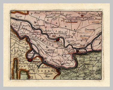 22 Kaart van de Bommelerwaard en naaste omgeving, [1793]