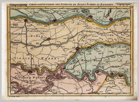 A100018 Carte particuliere des environs de Buren, Bommel et Ravesteyn [Kaart van een deel van de Gelderse waarden; ...