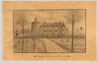 111 Het Kasteel te Ammerzoden in 1810, , , [1941]
