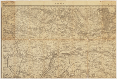 C100163 Topografische kaart Nederland, blad 39 Rhenen : Zaltbommel, [1903]