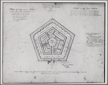  4e blad : Plattegrond van den toren, [1815]