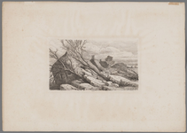 B100063 Kruiend ijs bij de dijk tussen Maren en Alem, [1855]
