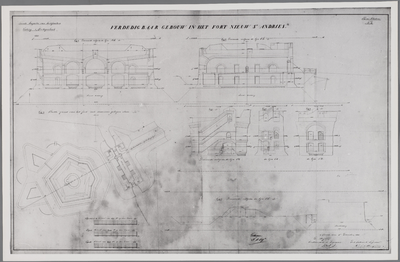  VERDEDIGBAAR GEBOUW IN HET FORT NIEUW St. ANDRIES, 1854-11-21