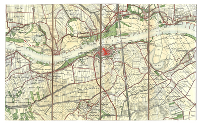 124 Chromotopografische Kaart des Rijks, sectie 550: Zaltbommel, [1923]