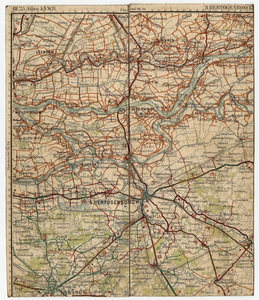130 Kaartblad 25 Atlas ANWB, 's-Hertogenbosch, [1929]