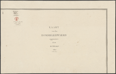 SAB002100184_1 Topografische kaart van de Bommelerwaard, blad 1, titelblad