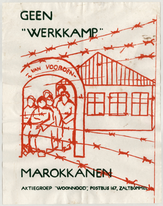 B100121 Geen werkkamp Marokkanen